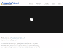 Tablet Screenshot of eprocessingnetwork.com